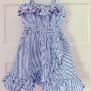 Janie & Jack Pinstripe Dress